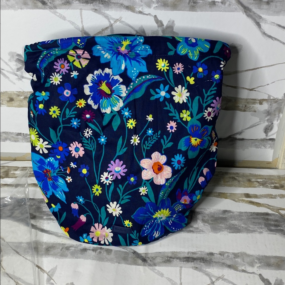 New Vera Bradley Iconic Ditty Bag Moonlight Garden